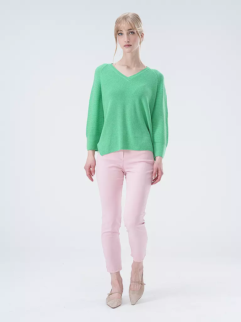 RAPHAELA BY BRAX | Jeans 6/8 LUCA DECO | rosa