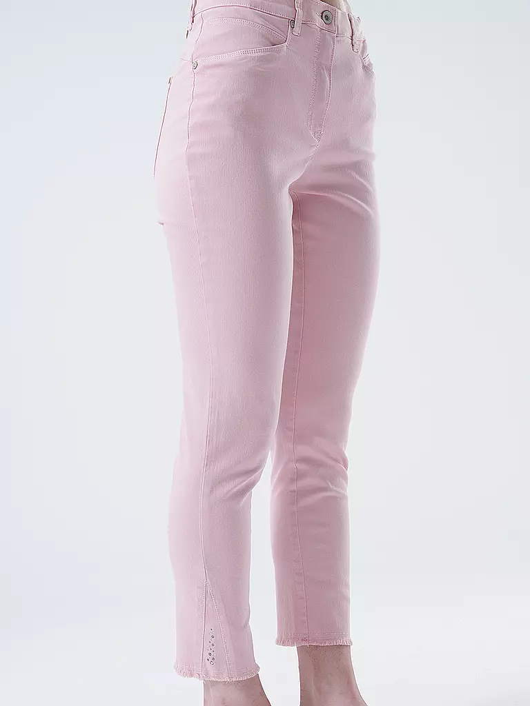 RAPHAELA BY BRAX | Jeans 6/8 LUCA DECO | rosa