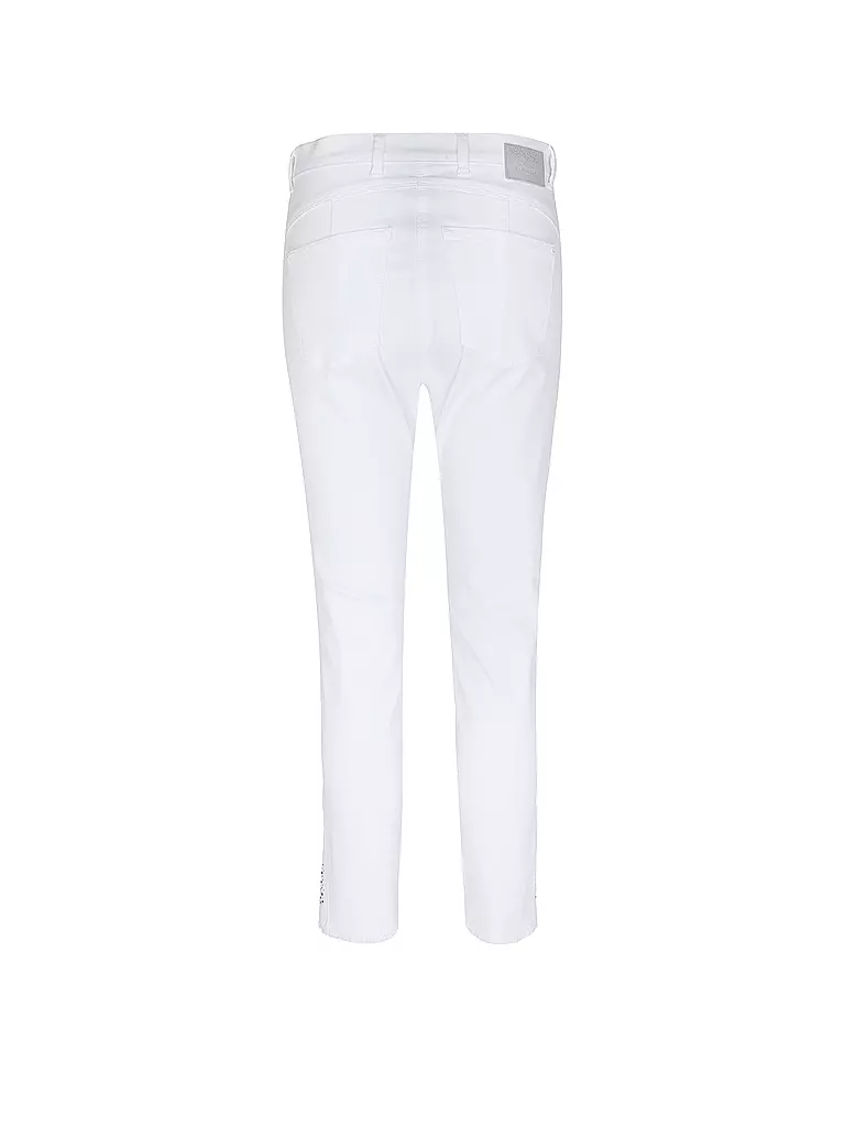 RAPHAELA BY BRAX | Jeans 6/8 Super Slim LUCA DECO | weiss