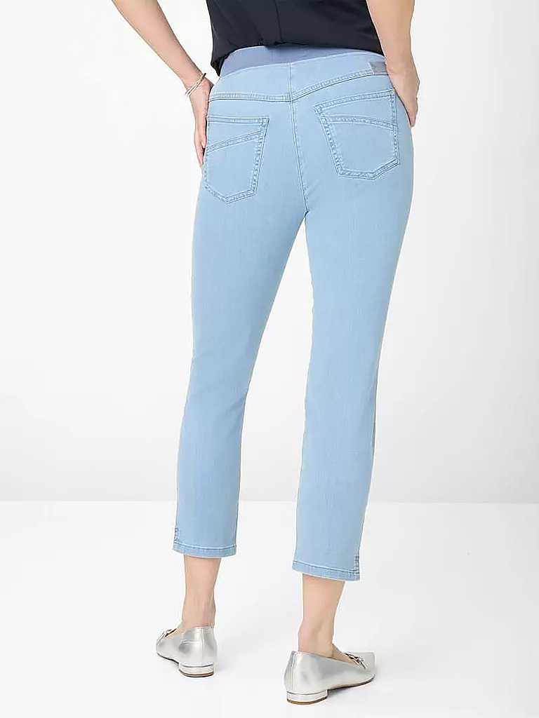 RAPHAELA BY BRAX | Jeans Slim Fit 6/8 PAMINA | hellblau