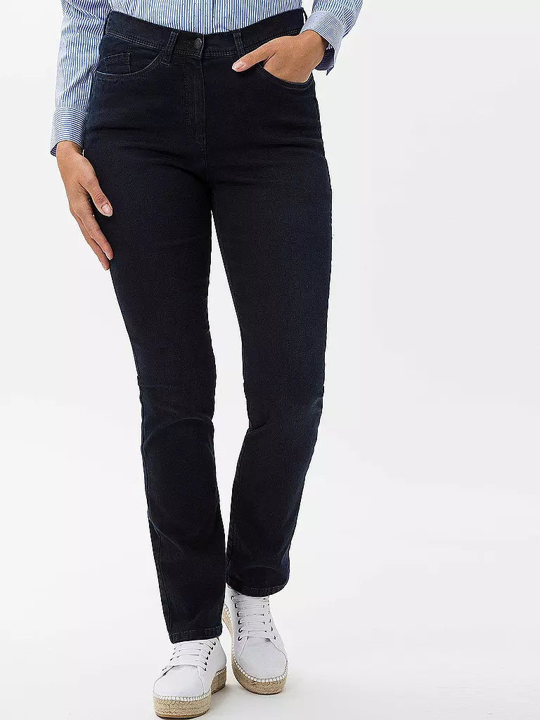 RAPHAELA BY BRAX | Jeans Super Slim Fit LAURA SLASH | blau