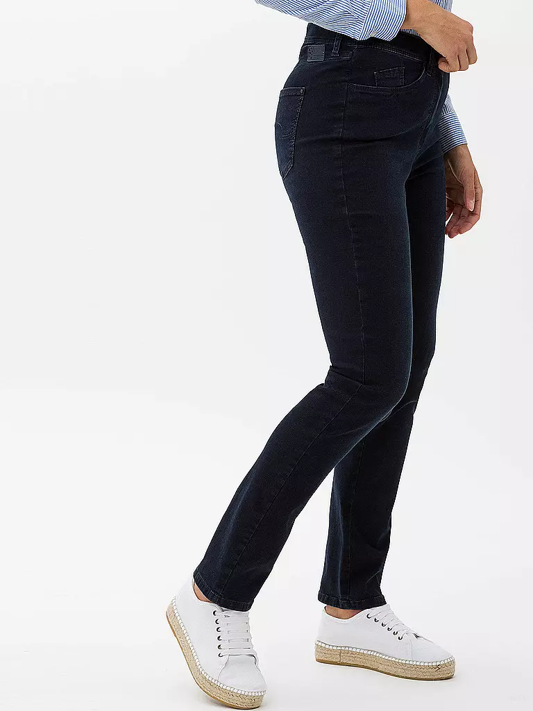 RAPHAELA BY BRAX | Jeans Super Slim Fit LAURA SLASH | blau