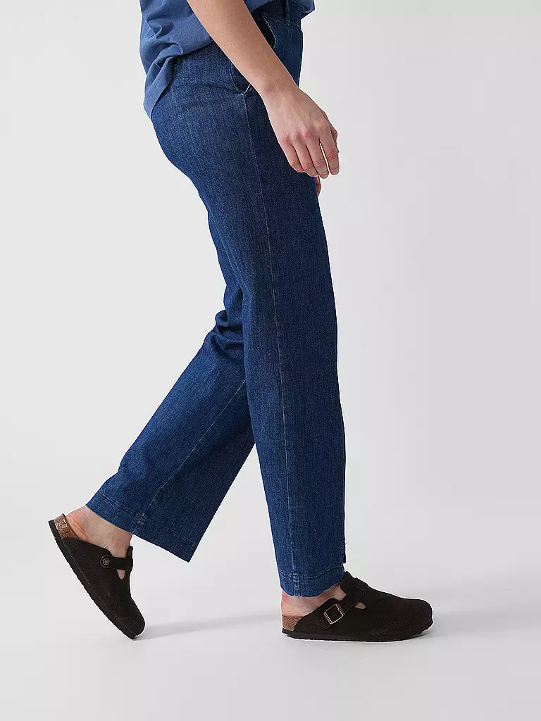 RAPHAELA BY BRAX | Jeans Wide Leg PAM | hellblau