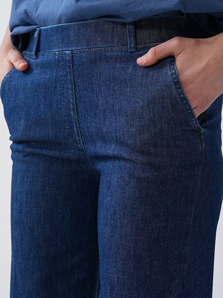 RAPHAELA BY BRAX | Jeans Wide Leg PAM | hellblau