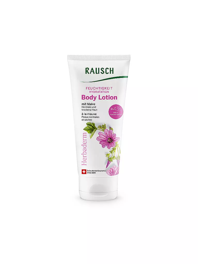 RAUSCH | Feuchtigkeit Body Lotion mit Malve 200ml | keine Farbe