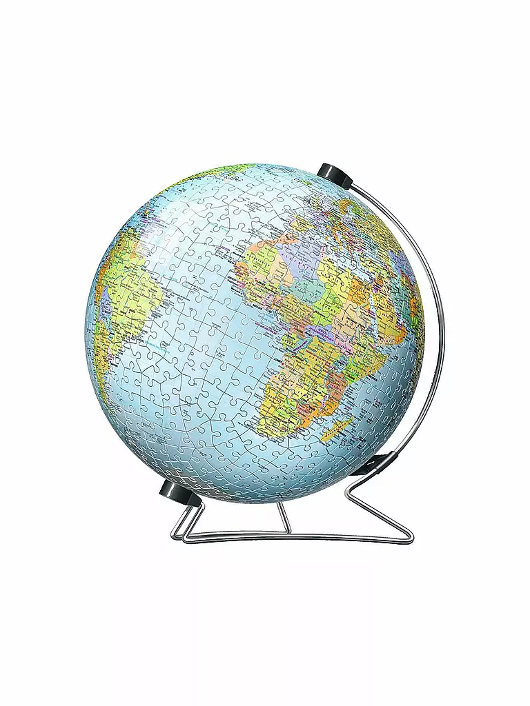 RAVENSBURGER | 3D Puzzle - Globus in deutscher Sprache | keine Farbe
