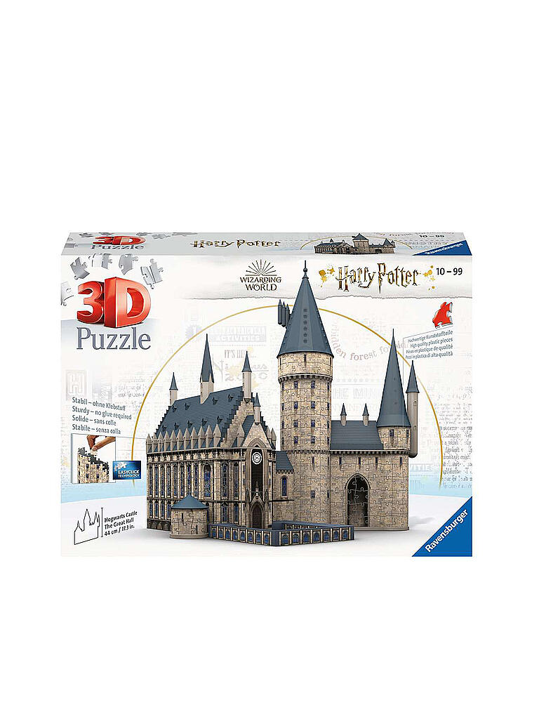 RAVENSBURGER 3D Puzzle Harry Potter Hogwarts Schloss keine Farbe