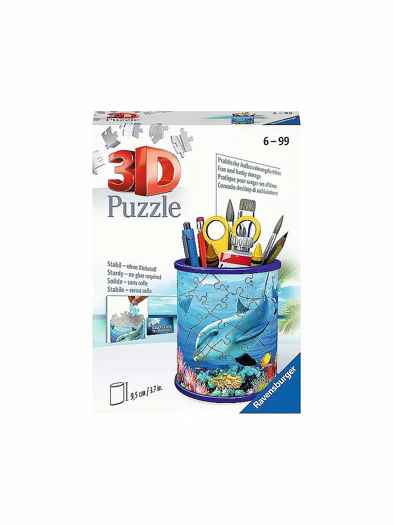 RAVENSBURGER | 3D Puzzle - Utensilo Unterwasserwelt | keine Farbe