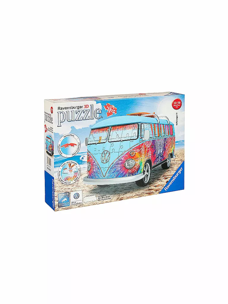 RAVENSBURGER | 3D Puzzle - Volkswagen T1 Indian Summer  | transparent
