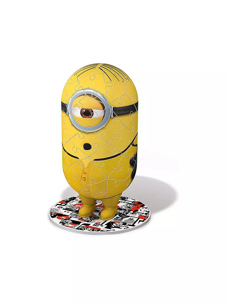 RAVENSBURGER | 3D Puzzle Minion Kung Fu 11230 - Minions 2 - 54 Teile | keine Farbe