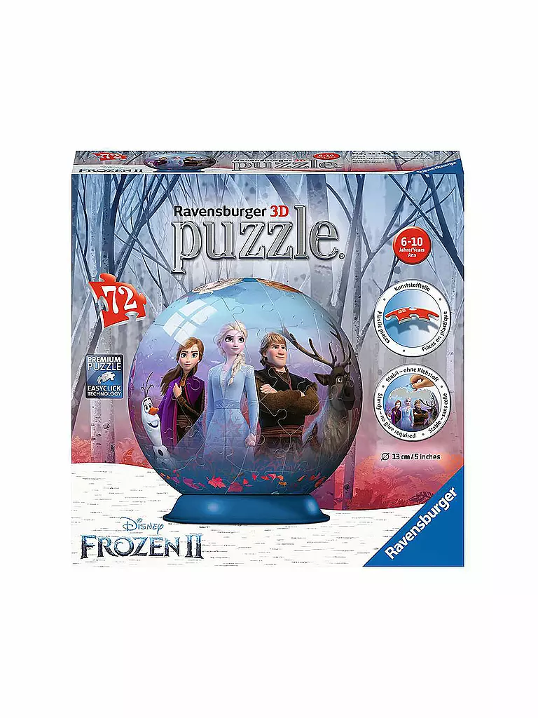 RAVENSBURGER | 3D Puzzleball - Frozen 2 | keine Farbe
