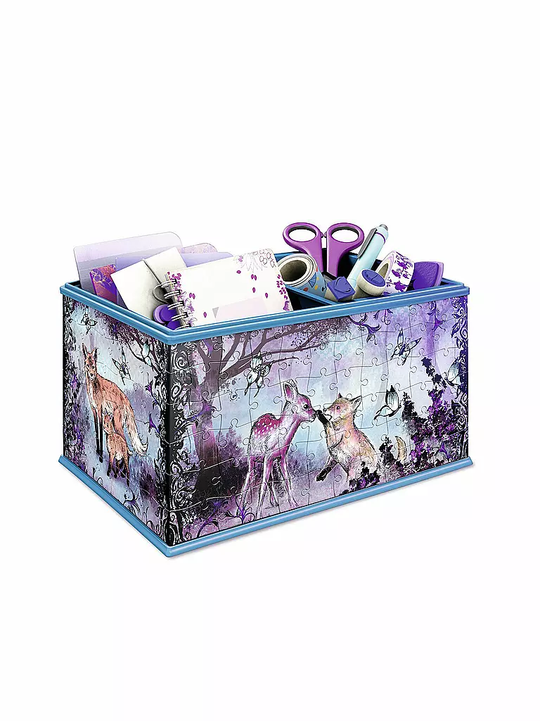 RAVENSBURGER | 3D-Puzzle - Girly Girl Edition Aufbewahrungsbox - Animal Trend 216 Teile | transparent