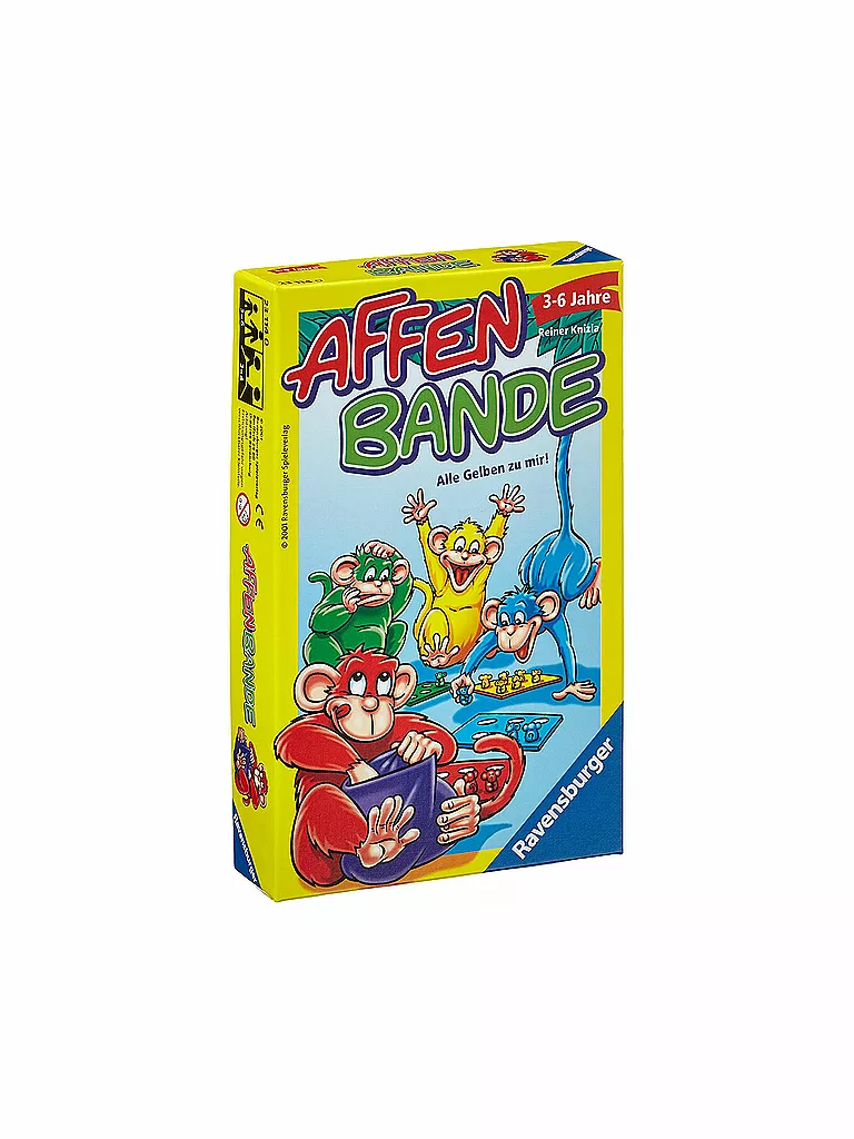 RAVENSBURGER | Affenbande - Mitbringspiel  | keine Farbe