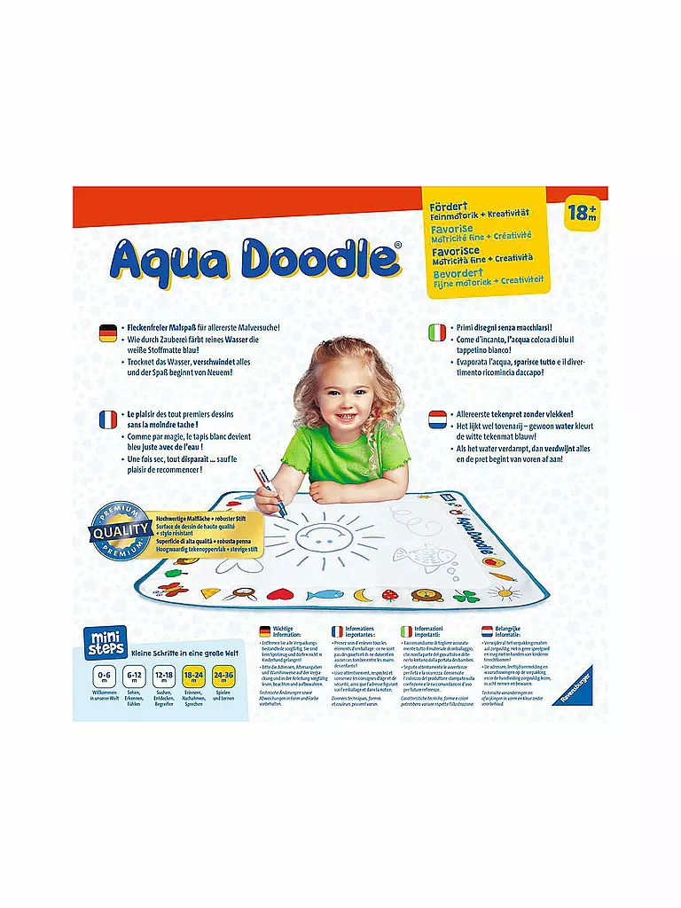 RAVENSBURGER | Aqua Doodle - Erstes Malen | keine Farbe