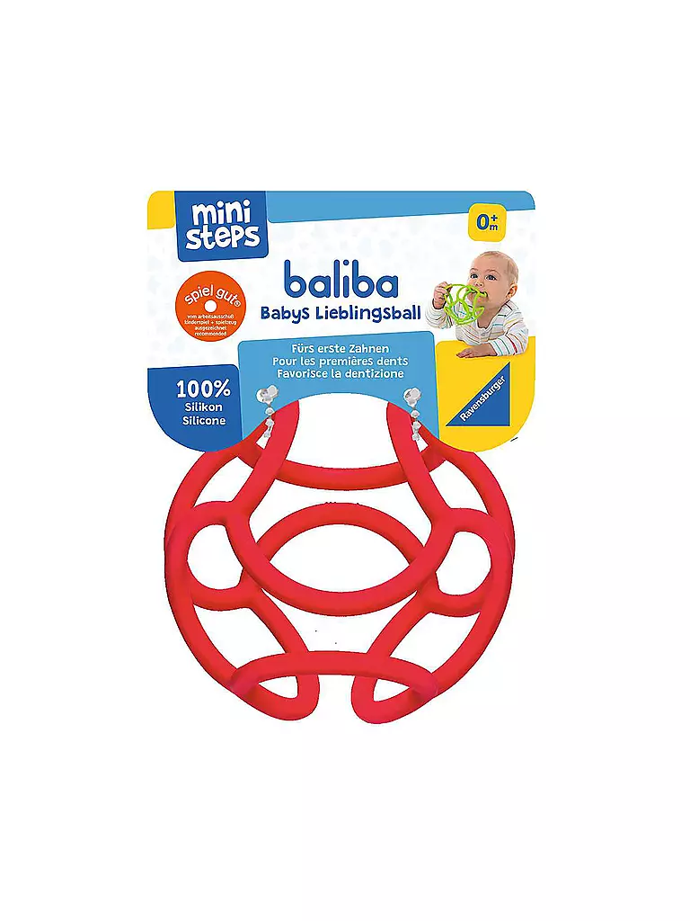 RAVENSBURGER | baliba - Babys Lieblingsball rot | rot