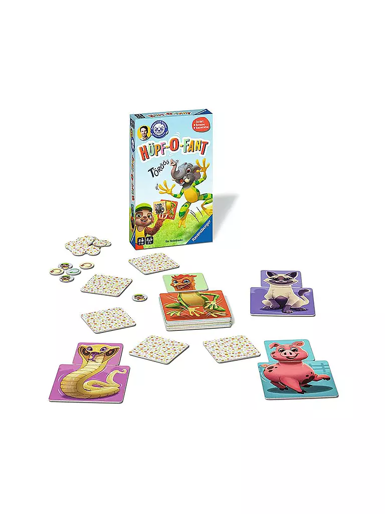 RAVENSBURGER | Beweg dich schlau! Hüpf-O-Fant | keine Farbe