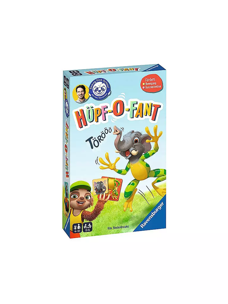 RAVENSBURGER | Beweg dich schlau! Hüpf-O-Fant | keine Farbe