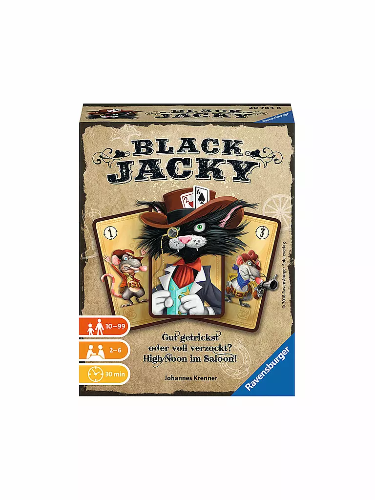 RAVENSBURGER | Black Jacky | transparent