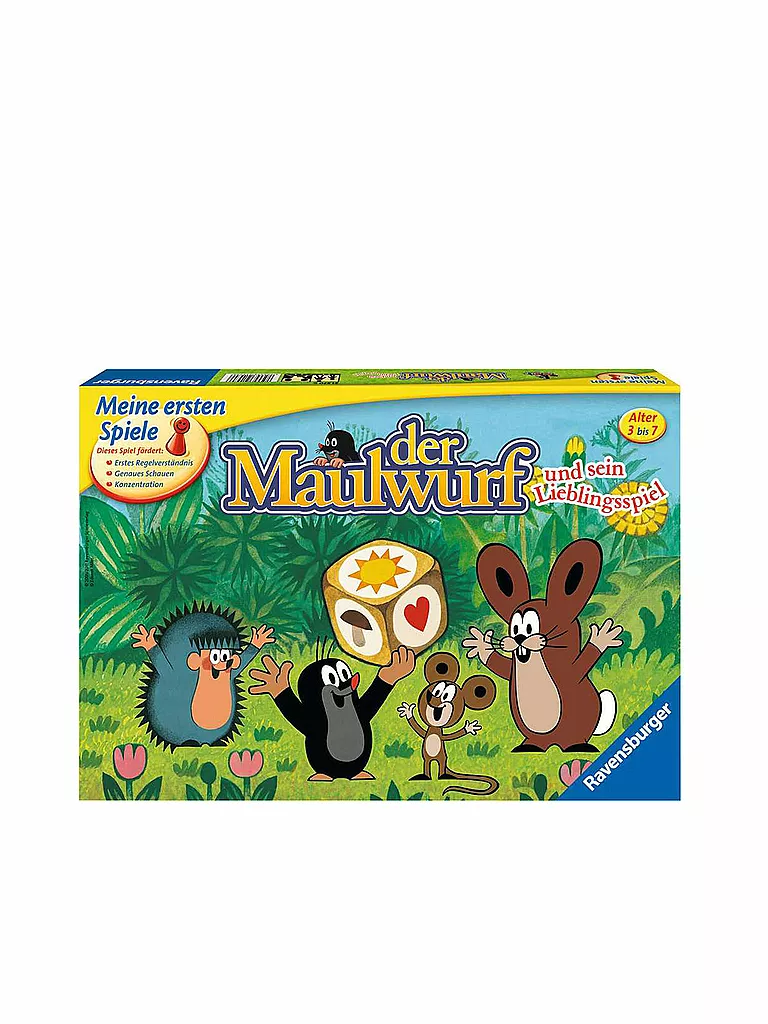 RAVENSBURGER | Brettspiel - Der Maulwurf und sein Lieblingsspiel | keine Farbe