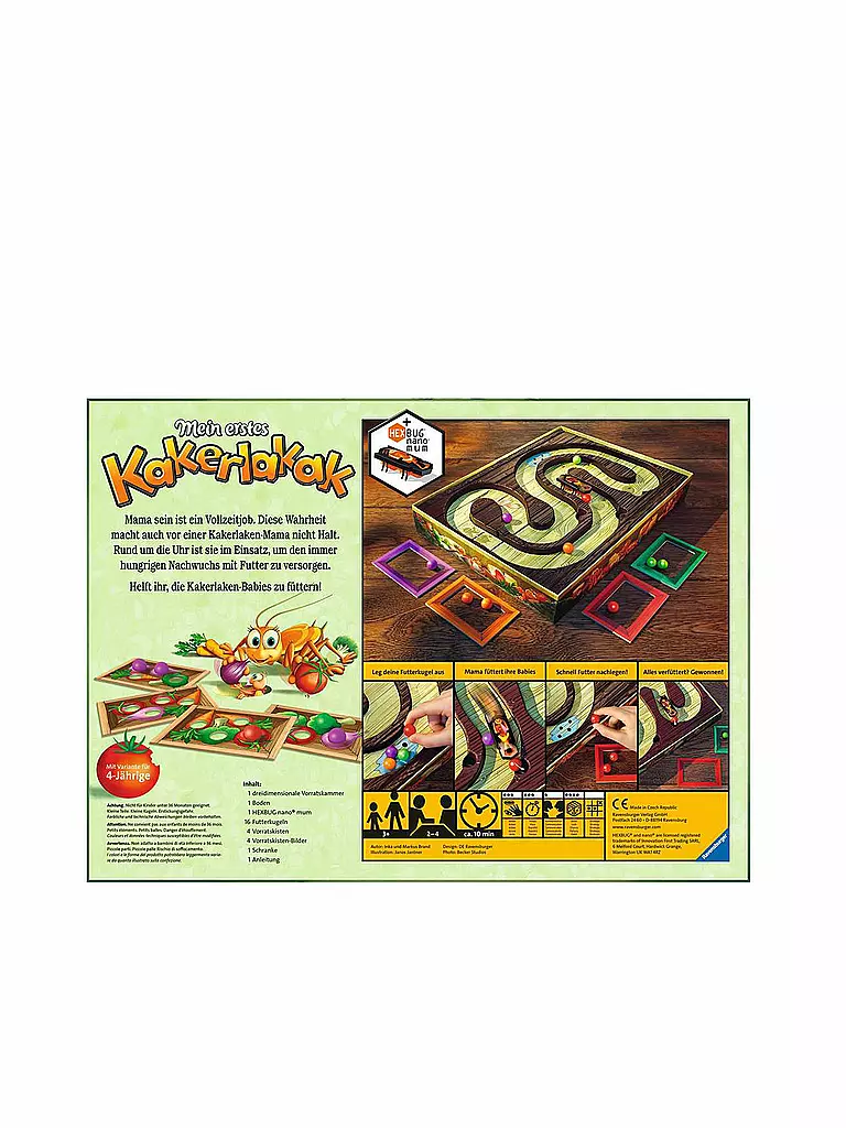 RAVENSBURGER | Brettspiel - Mein erstes Kakerlakak | keine Farbe