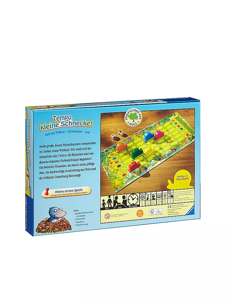 RAVENSBURGER | Brettspiel - Tempo kleine Schnecke   | keine Farbe