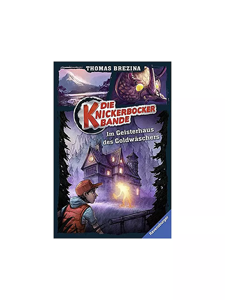 RAVENSBURGER | Buch - Die Knickerbocker-Bande - Band 11 - Im Geisterhaus des Goldwäschers (Gebundene Ausgabe) | transparent