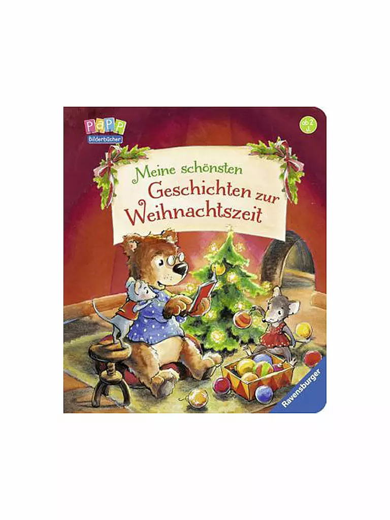RAVENSBURGER | Buch - Meine schönsten Geschichten zur Weihnachtszeit (Pappbilderbuch) | transparent