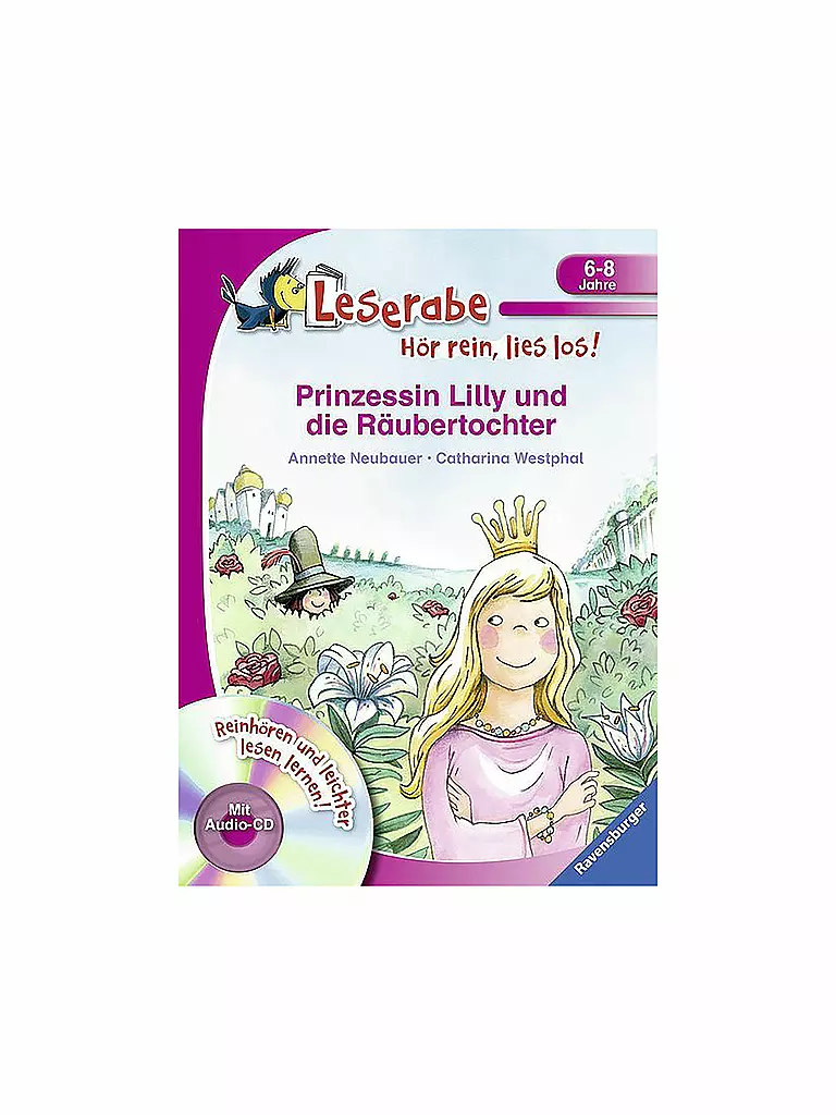 RAVENSBURGER | Buch - Prinzessin Lilly und die Räubertochter mit Audio-CD | keine Farbe