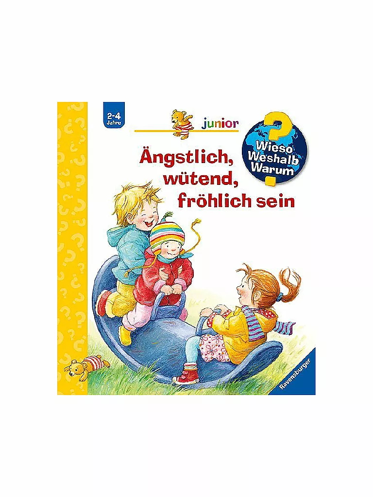 RAVENSBURGER | Buch - Wieso Weshalb Warum - Ängstlich, wütend, fröhlich sein Band 32 | keine Farbe