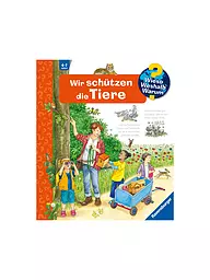 RAVENSBURGER | Buch - Wieso Weshalb Warum -   Wir schützen die Tiere  | keine Farbe