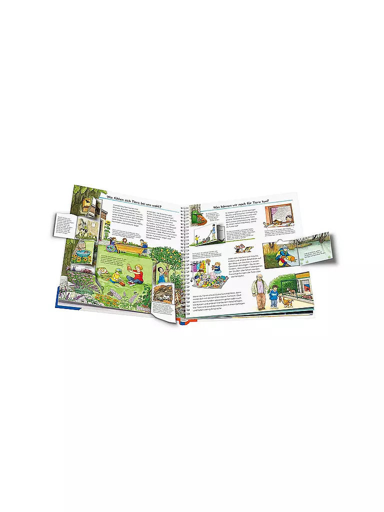 RAVENSBURGER | Buch - Wieso Weshalb Warum -   Wir schützen die Tiere | keine Farbe