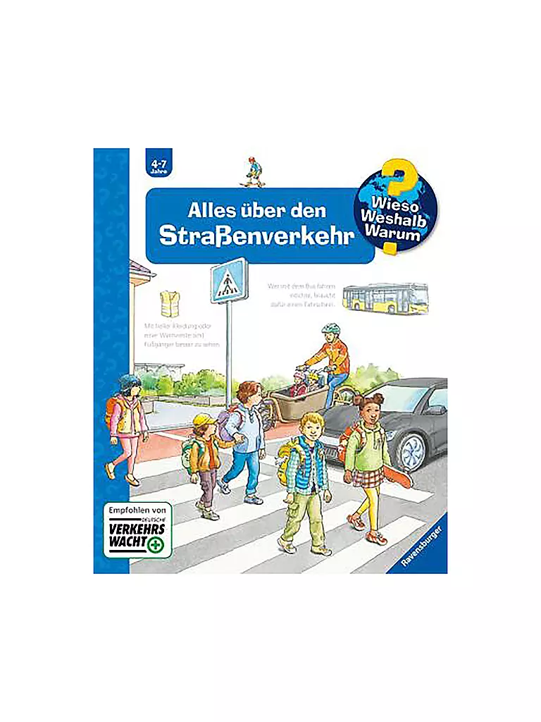 RAVENSBURGER | Buch - Wieso Weshalb Warum - Alles über den Strassenverkehr Band 50 | keine Farbe