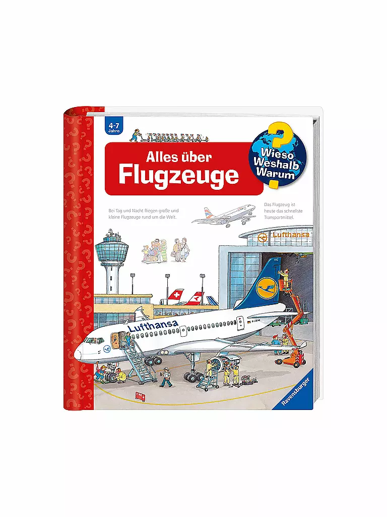 RAVENSBURGER | Buch - Wieso Weshalb Warum - Alles über Flugzeuge | keine Farbe