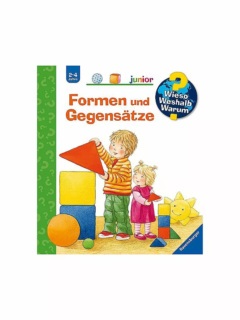 RAVENSBURGER | Buch - Wieso Weshalb Warum - Formen und Gegensätze Band 31 | keine Farbe