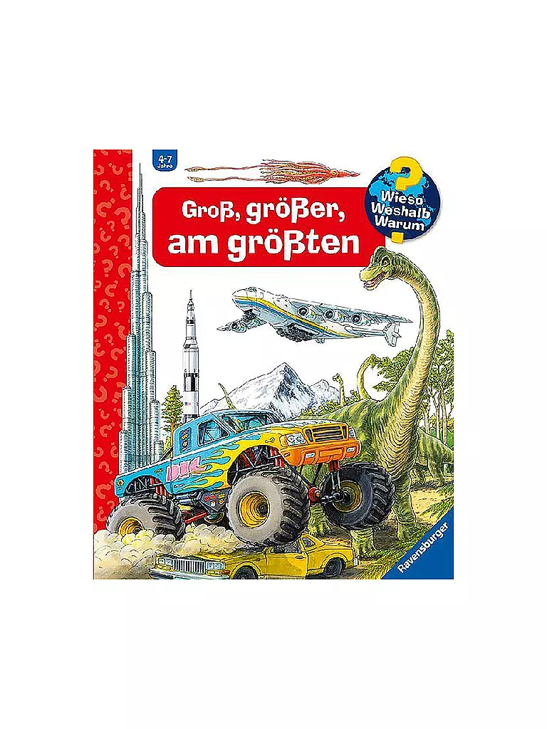 RAVENSBURGER | Buch - Wieso Weshalb Warum - Groß, größer, am größten | keine Farbe