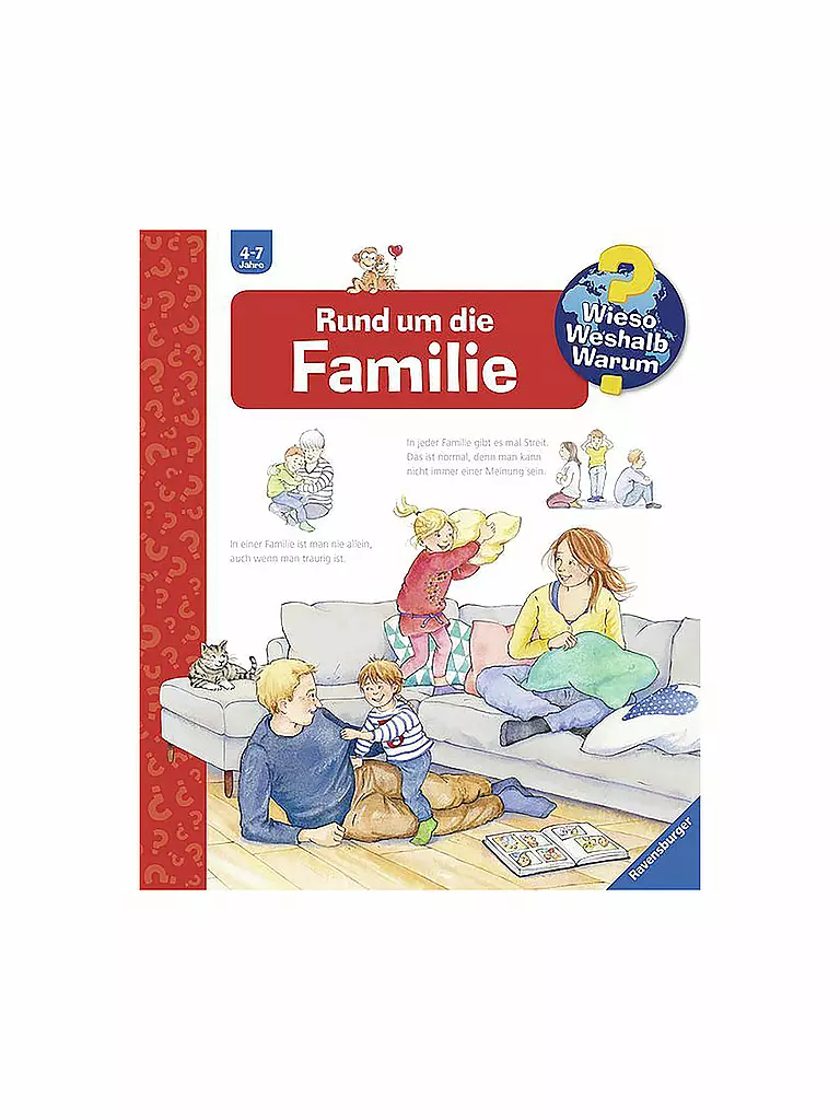 RAVENSBURGER | Buch - Wieso Weshalb Warum - Rund um die Familie Band 62 | keine Farbe