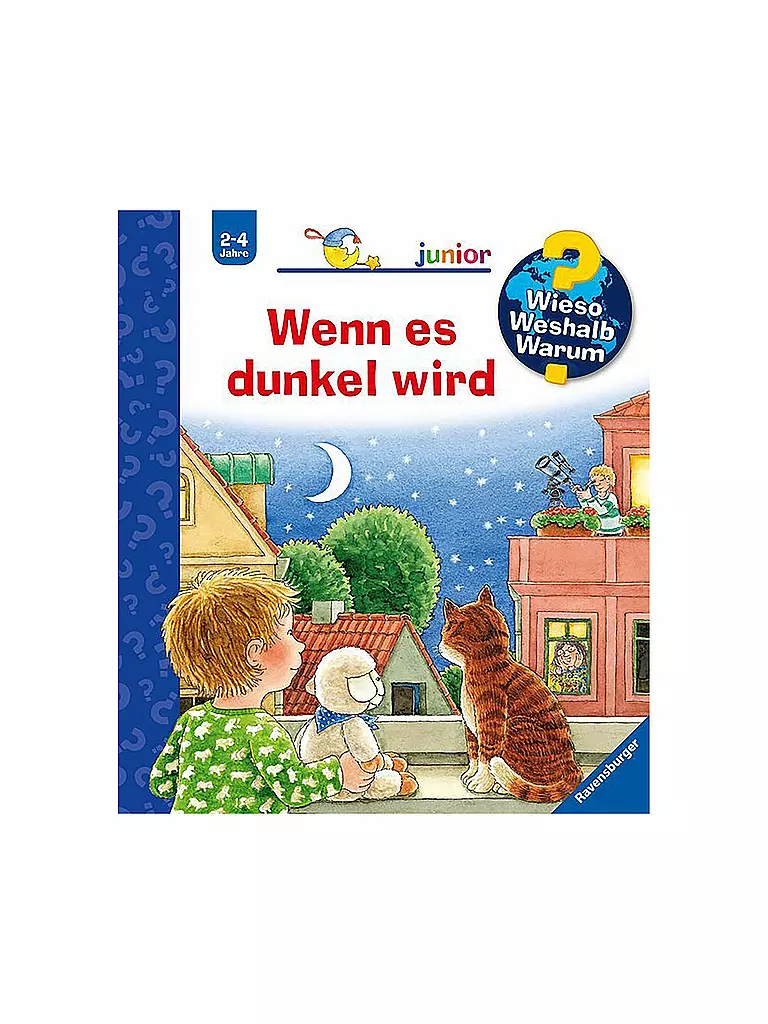 RAVENSBURGER | Buch - Wieso Weshalb Warum - Wenn es dunkel wird Band 28 | keine Farbe