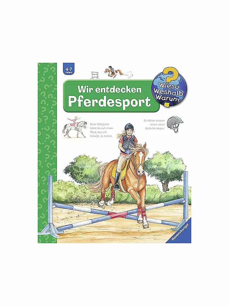 RAVENSBURGER | Buch - Wieso Weshalb Warum - Wir entdecken Pferdesport (59) | keine Farbe