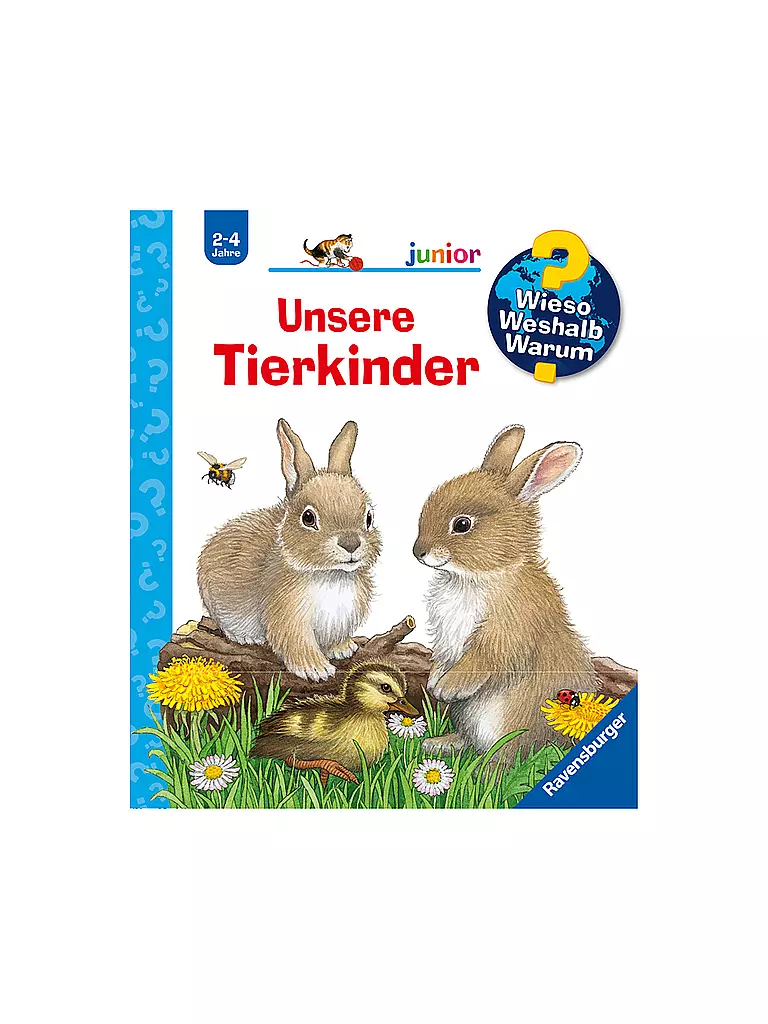 RAVENSBURGER | Buch - Wieso Weshalb Warum Junior  - Unsere Tierkinder Band 15 | keine Farbe