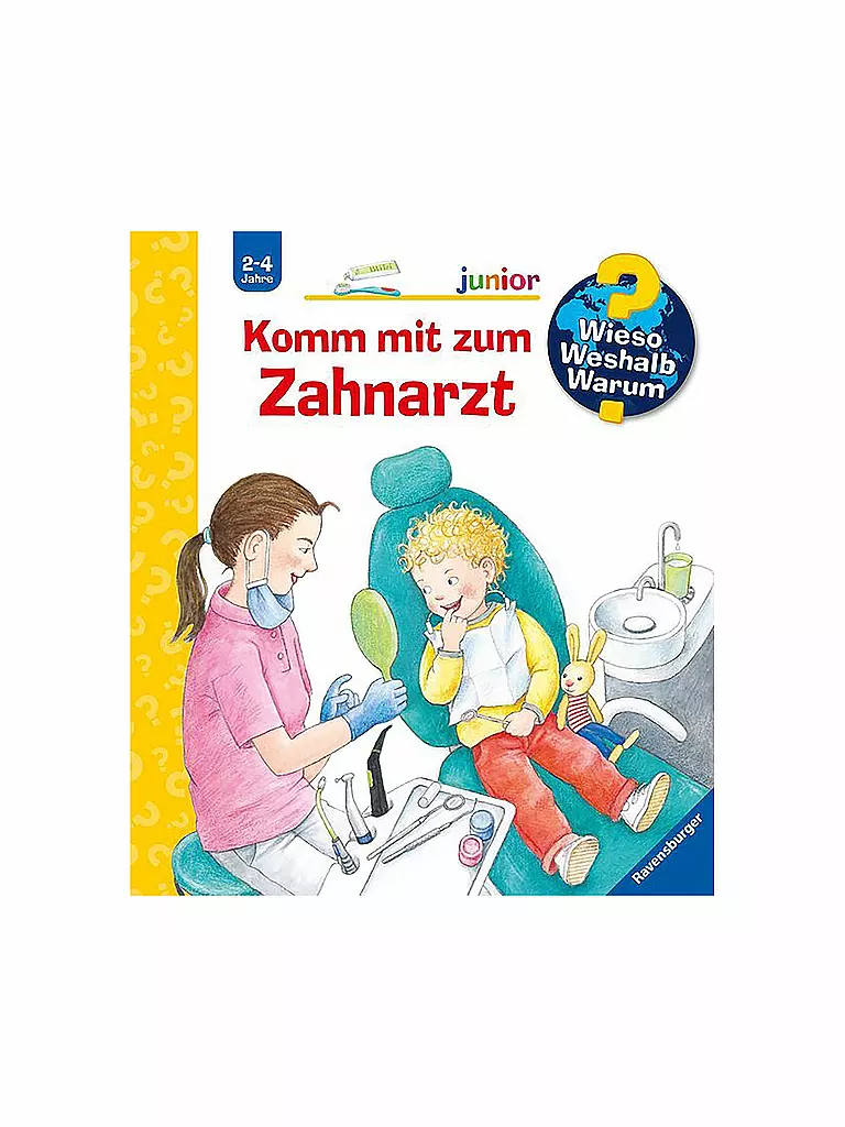 RAVENSBURGER | Buch - Wieso Weshalb Warum junior - Komm mit zum Zahnarzt Band 64 | keine Farbe