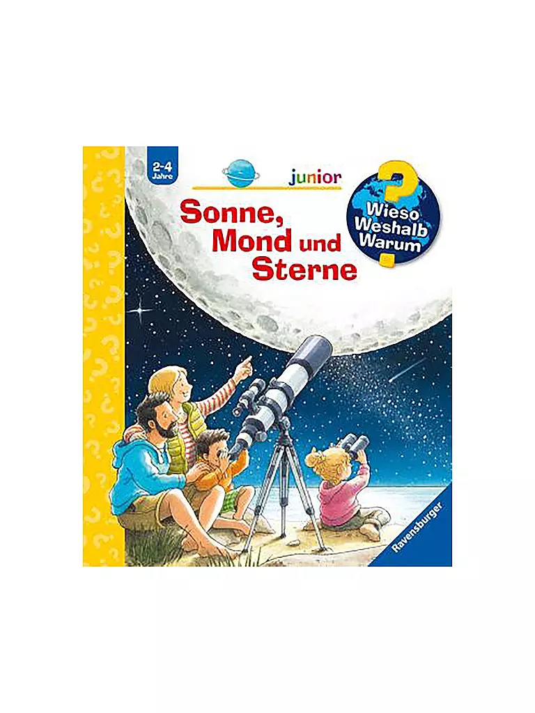 RAVENSBURGER | Buch - Wieso Weshalb Warum Junior - Sonne, Mond und Sterne Band 72 | keine Farbe
