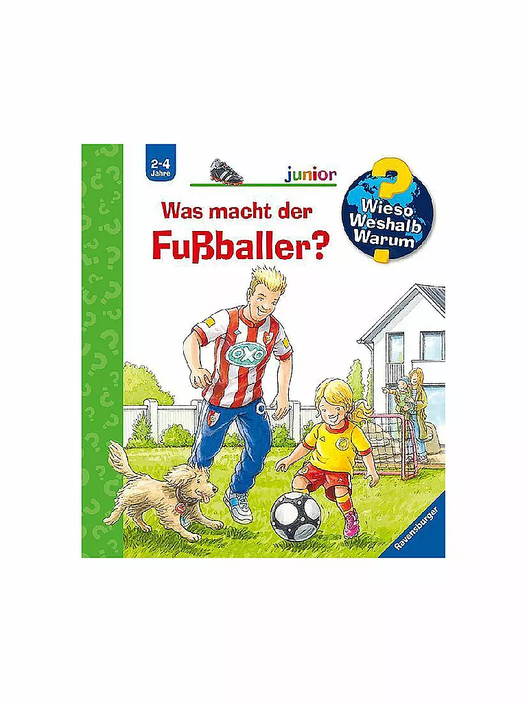 RAVENSBURGER | Buch - Wieso Weshalb Warum Junior - Was macht der Fußballer | keine Farbe