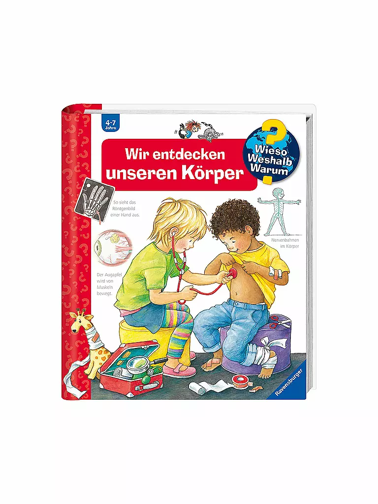 RAVENSBURGER | Buch - Wieso Weshalb Warum Junior - Wir entdecken unseren Körper | keine Farbe