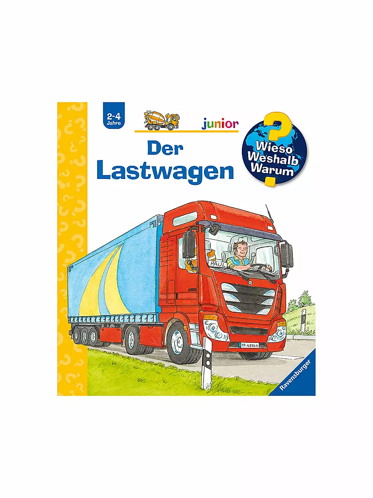 RAVENSBURGER | Buch - Wieso Weshalb Warum junior- Der Lastwagen Band 51 | keine Farbe