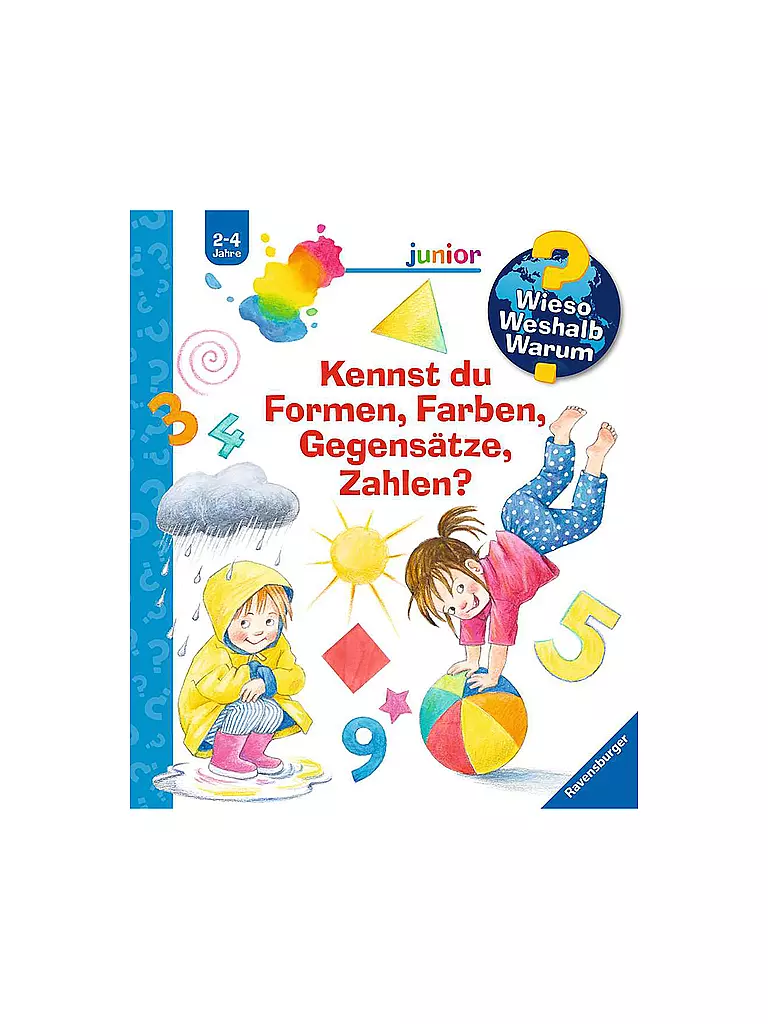 RAVENSBURGER | Buch - Wieso Weshalb Warum Sonderband junior: Kennst du Formen, Farben, Gegensätze, Zahlen | keine Farbe