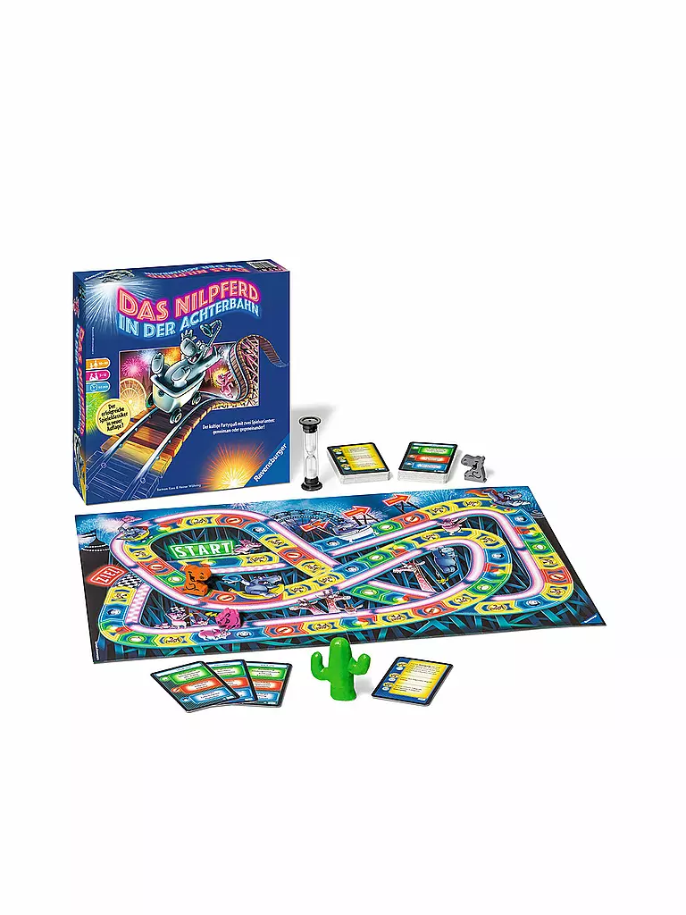 RAVENSBURGER | Das Nilpferd in der Achterbahn | 