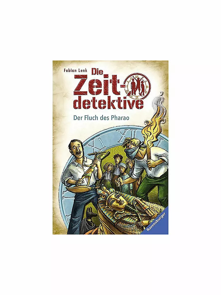 RAVENSBURGER | Die Zeitdetektive - Der Fluch des Pharao | transparent