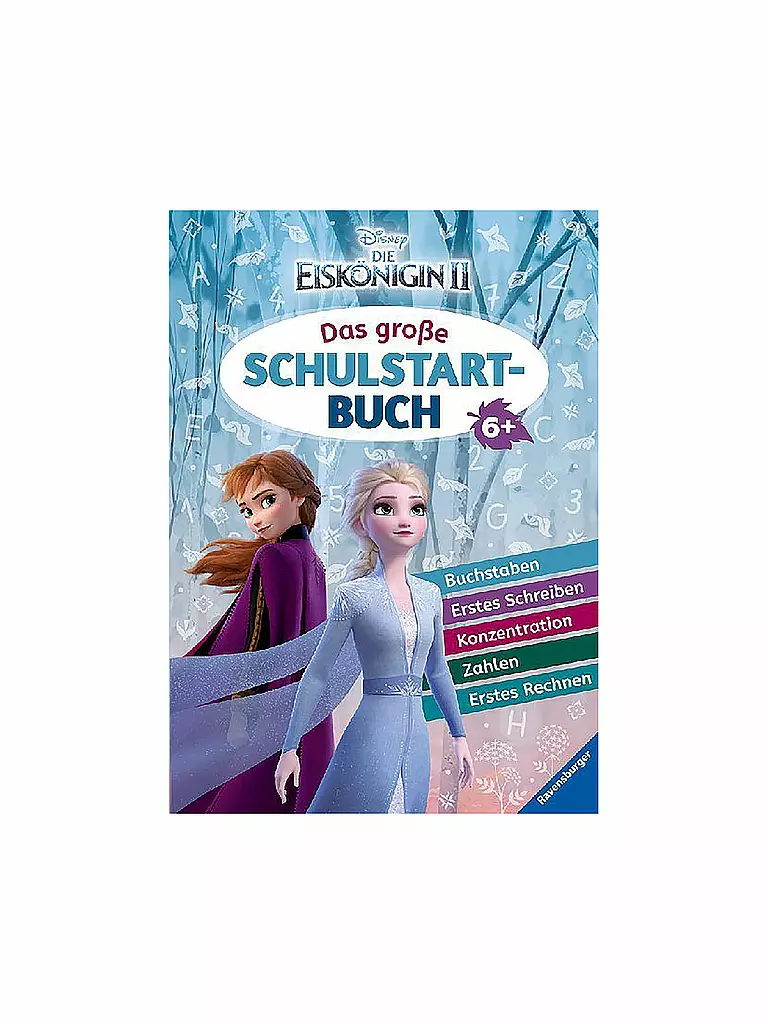 RAVENSBURGER | Disney Die Eiskönigin 2 - Das große Schulstartbuch | transparent