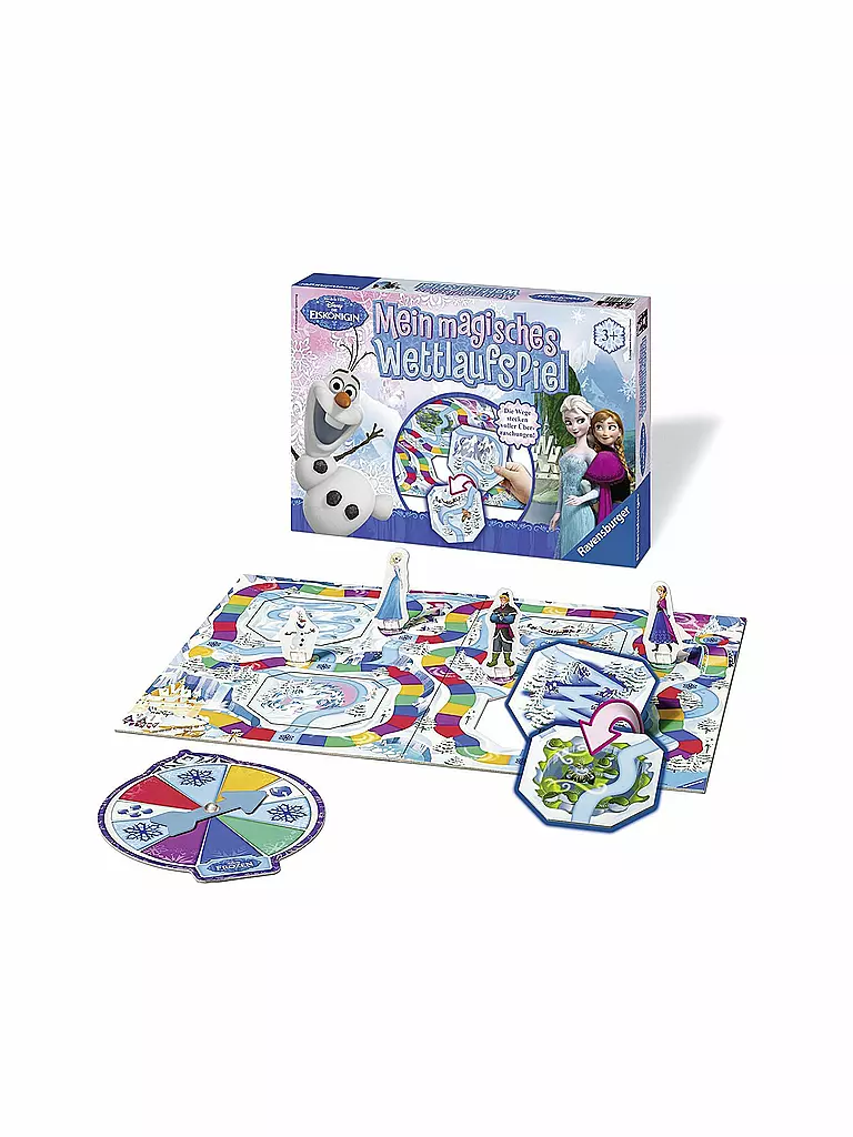 RAVENSBURGER | Disney Frozen - Die Eiskönigin - Mein magisches Wettlaufspiel | 