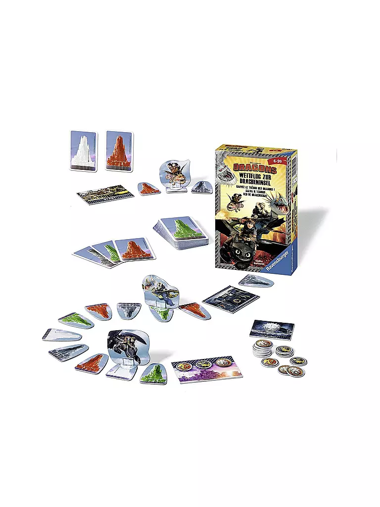 RAVENSBURGER | Dragons Wettflug zur Dracheninsel  | 